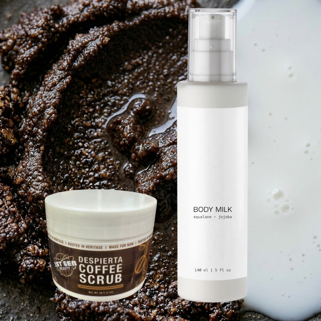 Despierta Coffee Scrub & Body Milk Moisturizing Mist Bundle